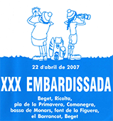 Llibret informatiu de la XXX Embardissada