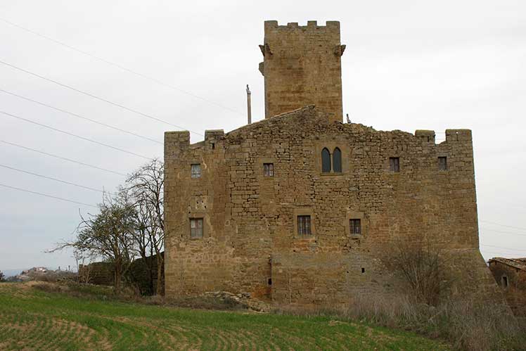 L'imponent castell de les Sitges