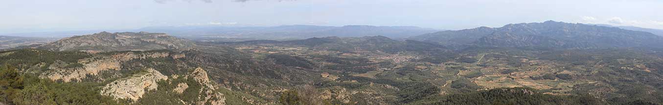 Panoràmica de la Serra de Cavalls