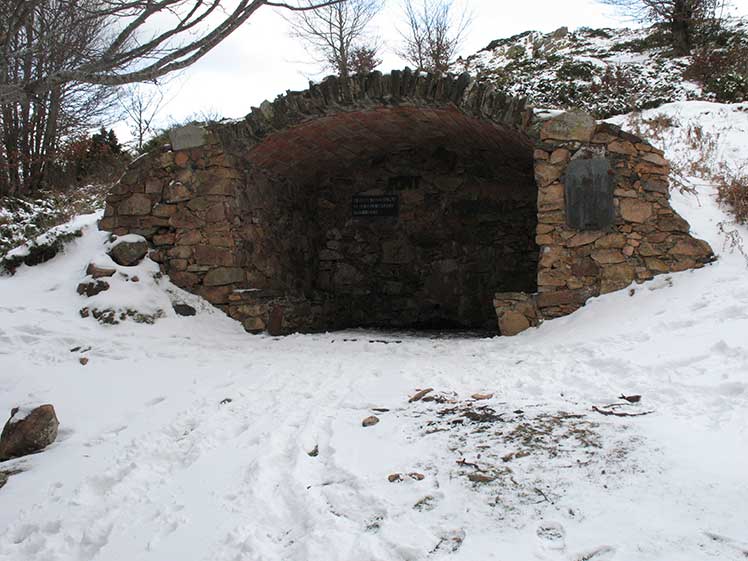 Font de Matagalls a l'hivern