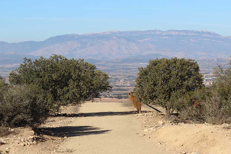 Vista de Sant Mamet i el Montsec