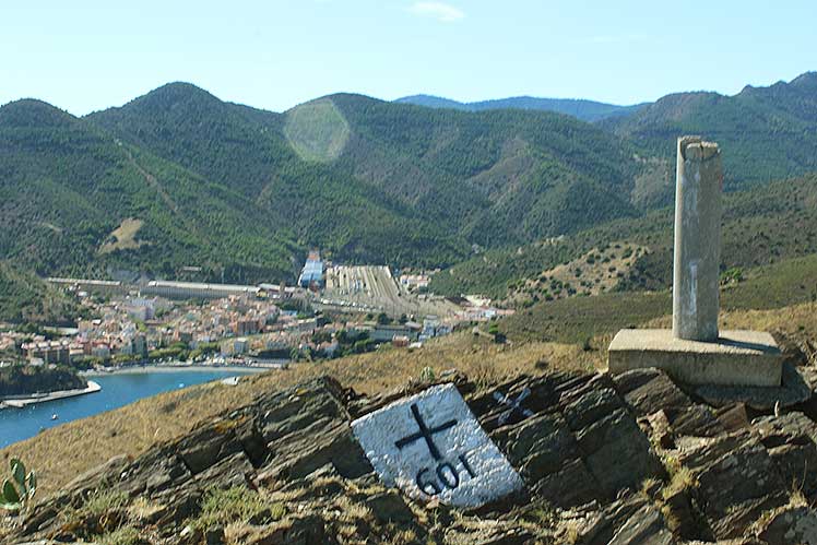 Marca 601 en el Puig de Cervera