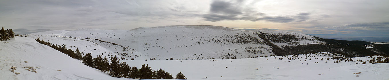 Panoràmica de la zona del Vulturó